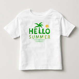 Hallo Sommer Kleinkind T-shirt