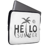 Hallo Sommer Laptopschutzhülle (Vorne Rechts)