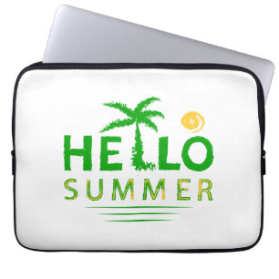 Hallo Sommer Laptopschutzhülle