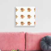 Hallo Sommer Leinwanddruck (Insitu (Wohnzimmer))