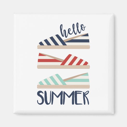 Hallo Sommer Magnet (Vorne)