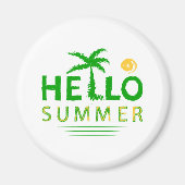 Hallo Sommer Magnet (Vorne)