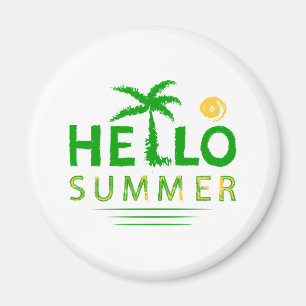 Hallo Sommer Magnet