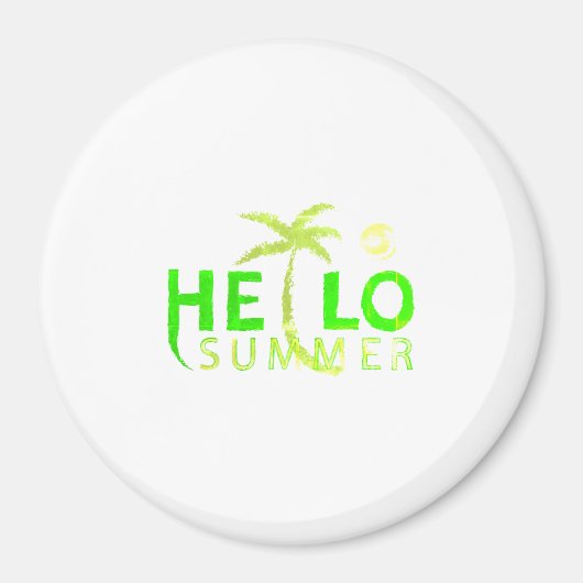 Hallo Sommer Magnet (Vorne)
