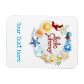 Hallo Sommer Magnet (Horizontal)