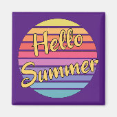 Hallo Sommer Magnet (Vorne)