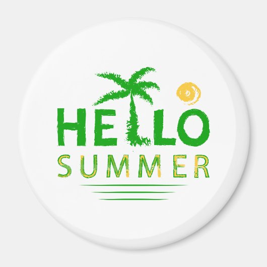 Hallo Sommer Magnet (Vorne)