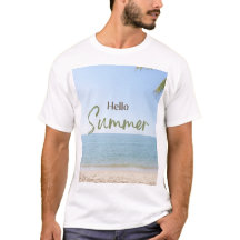 Hallo Sommer Männer T - Shirt