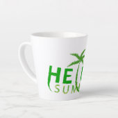 Hallo Sommer Milchtasse (Linke Ecke)