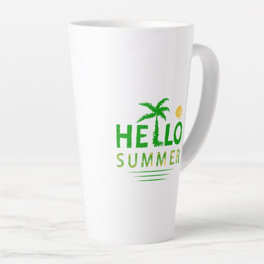 Hallo Sommer Milchtasse (Rechte Ecke)
