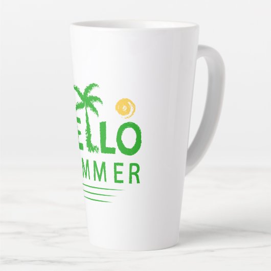 Hallo Sommer Milchtasse (Rechte Ecke)