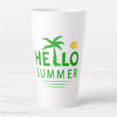 Hallo Sommer Milchtasse (Vorderseite)