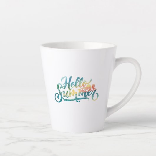 Hallo Sommer Milchtasse (Rechts)