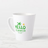 Hallo Sommer Milchtasse (Linke Ecke)
