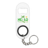 Hallo Sommer Mini Flaschenöffner (Rückseite)