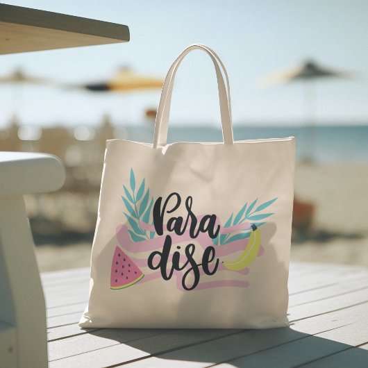 Hallo Sommer mit Flamingo Tropical Tote Tasche