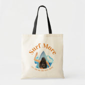 Hallo Sommer mit Typografie Tropical Tote Bag Tragetasche (Vorne)