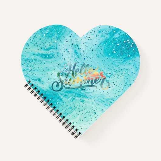 Hallo Sommer Notizblock (Vorderseite)