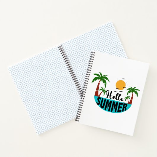 Hallo Sommer Notizblock (Innenseite)