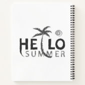 Hallo Sommer Notizblock (Rückseite)