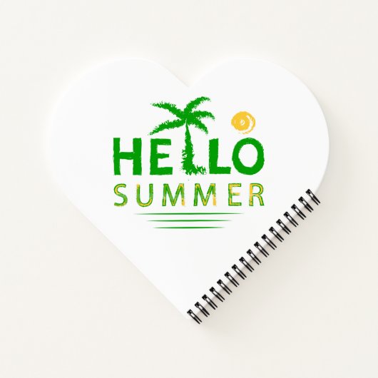 Hallo Sommer Notizblock (Rückseite)