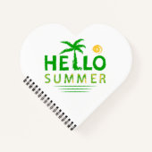 Hallo Sommer Notizblock (Vorderseite)