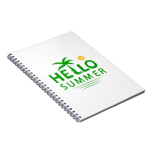 Hallo Sommer Notizblock (Rechte Seite)