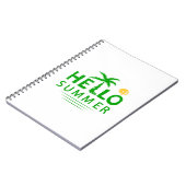 Hallo Sommer Notizblock (Linke Seite)