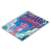 Hallo Sommer Notizblock (Linke Seite)