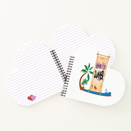 Hallo Sommer Notizblock (Innenseite)