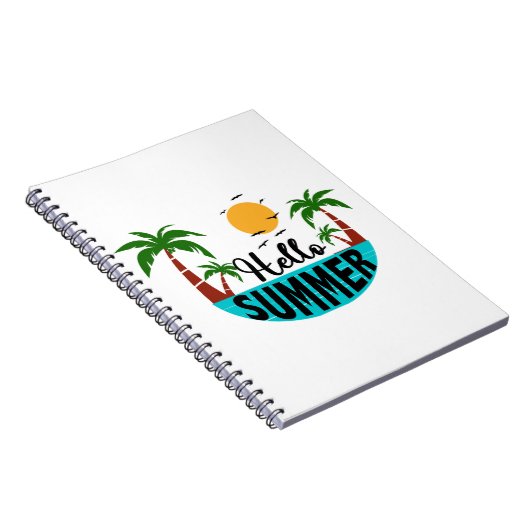 Hallo Sommer Notizblock (Rechte Seite)