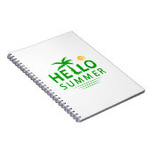 Hallo Sommer Notizblock (Rechte Seite)