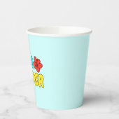 Hallo Sommer-Papierbecher Pappbecher (Links)
