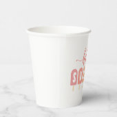 Hallo Sommer Pastel Popsicles Pappbecher (Rechts)