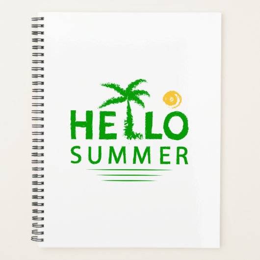 Hallo Sommer Planer (Vorderseite)