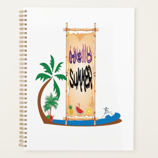 Hallo Sommer Planer (Vorderseite)