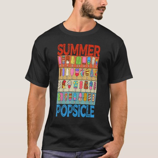 Hallo Sommer Popsicle For Men Women World's Best P T-Shirt (Vorderseite)