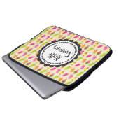 Hallo Sommer Popsicles und Ice Creme Laptopschutzhülle (Vorne Knopf)