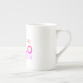 Hallo Sommer Porzellantasse (Rechts)