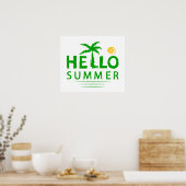 Hallo Sommer Poster (Küche)