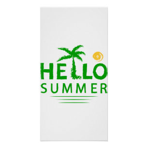 Hallo Sommer Poster