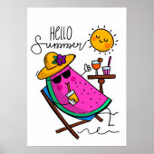 Hallo Sommer Poster (Vorne)