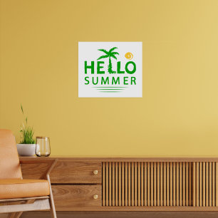 Hallo Sommer Poster