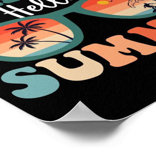Hallo Sommer Poster (Ecke)