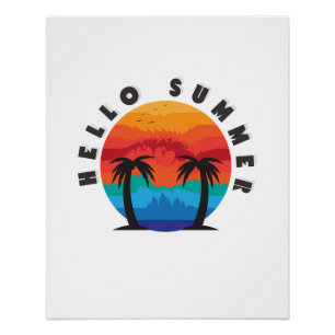 Hallo Sommer Poster