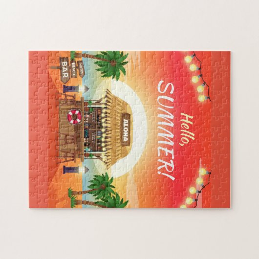 Hallo Sommer Puzzle (Horizontal)