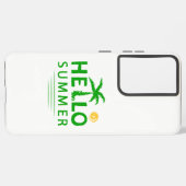Hallo Sommer Samsung Galaxy Hülle (Linke Seite)