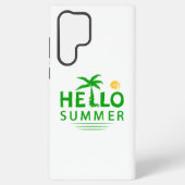Hallo Sommer Samsung Galaxy Hülle (Rückseite)