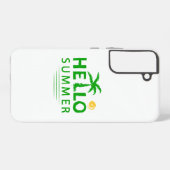 Hallo Sommer Samsung Galaxy Hülle (Rückseite (Horizontal))