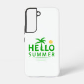 Hallo Sommer Samsung Galaxy Hülle (Rückseite)